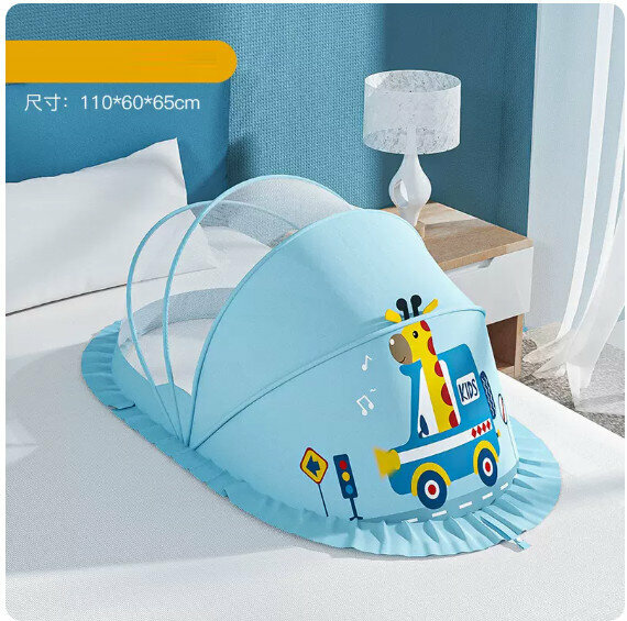 Popular baby mosquito net [Little Deer-Blackout Style (Medium Size)]