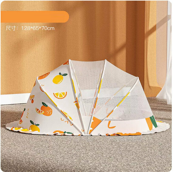 Popular baby mosquito net [Orchard-Blackout (Large Size)]