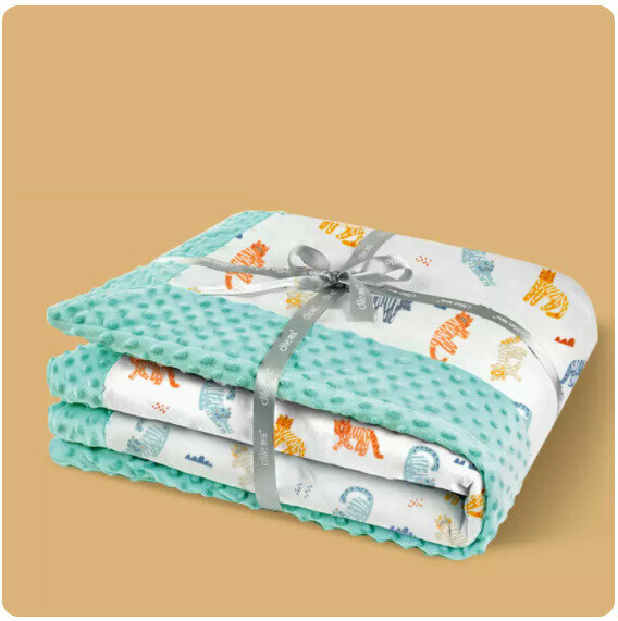 New baby spring and autumn blanket [Tiger 110*140cm (room temperature 0℃-25℃)]