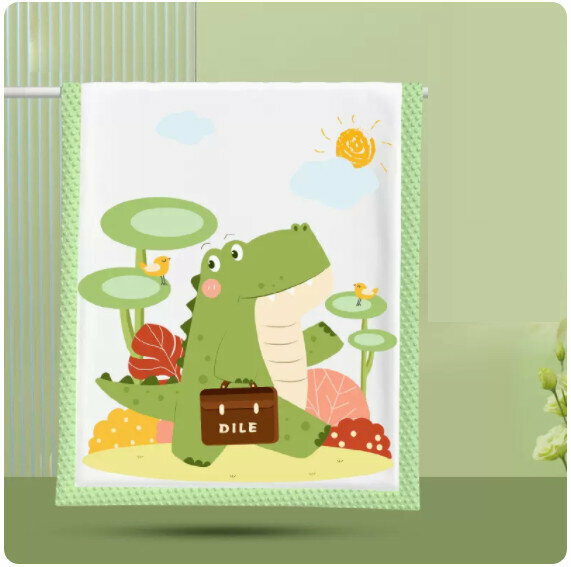 New baby spring and autumn blanket [velvet crocodile 110*140cm (room temperature 0℃-25℃)]