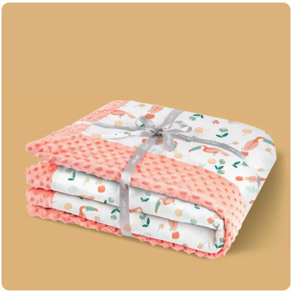 New baby spring and autumn blanket [Parrot 180*200cm (room temperature 20℃-25℃)]