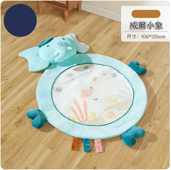 New anti-fall and anti-slip floor mat [Will Elephant (basic model, anti-slip bottom)]
