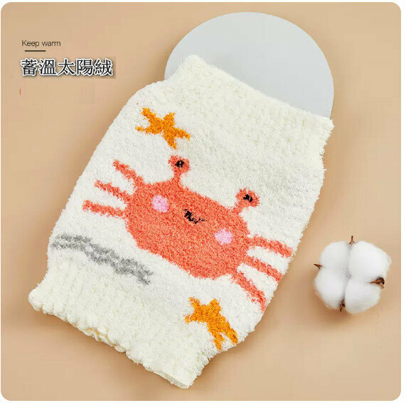 New baby belly size [18*22cm (0-2 years old)] [Green Crab (thickened and extra warm)]