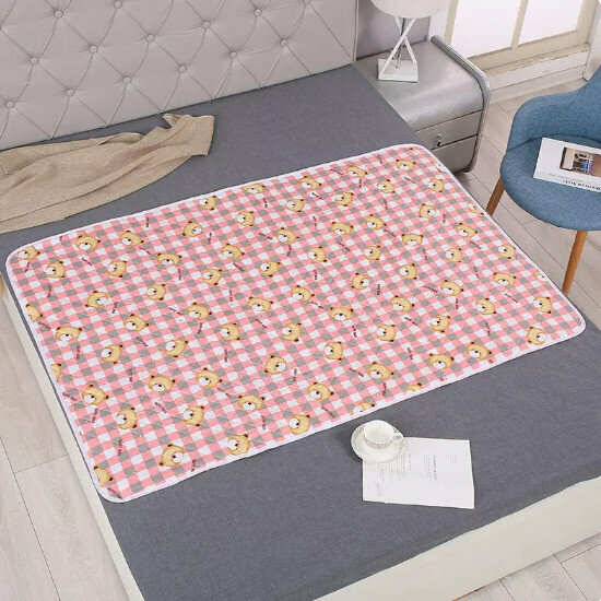 Hot selling baby diaper pad [Platform Bear [Waterproof and machine washable] Size [80x120cm]