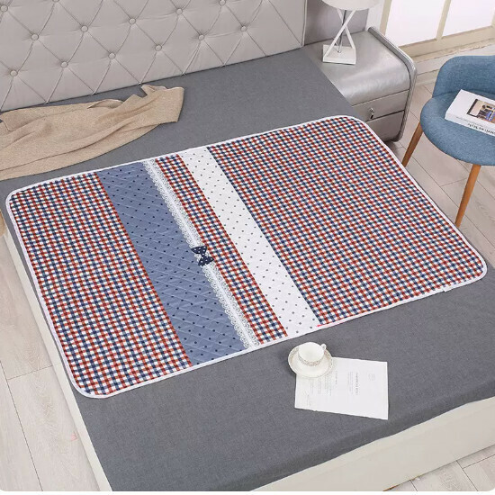 Popular baby diaper pad [small dots [waterproof and machine washable with cotton padding]] size [150x200cm]