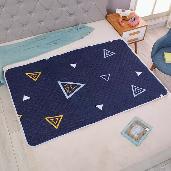 Popular baby diaper pad [Three-pointed Star [Waterproof and machine washable] Size [180x200cm]