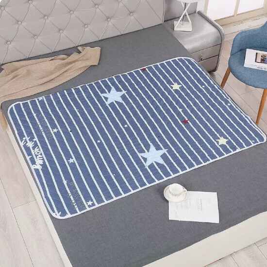 Popular baby diaper pad [Pentagram [Waterproof and machine washable]] Size [200x220cm]