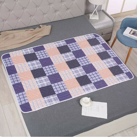 Popular baby diaper pad [large square [waterproof and machine washable with cotton padding]] size [200x220cm]
