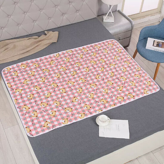 Popular baby diaper pad [Platform Bear [Waterproof and machine washable] Size [200x220cm]
