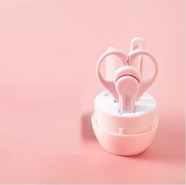 Popular children's nail scissors (pink)