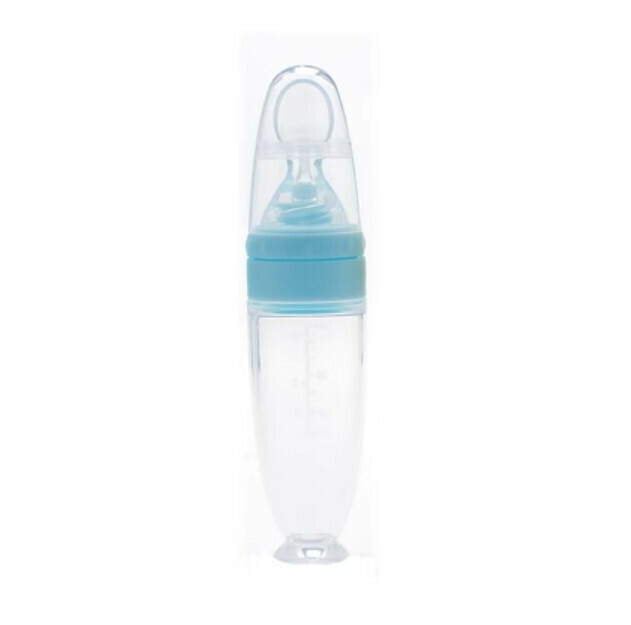 Popular baby rice cereal spoon (blue)