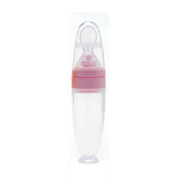 Popular baby rice cereal spoon (pink)