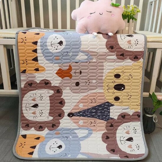 Popular baby diaper pad [Zoo] size [100x150cm]