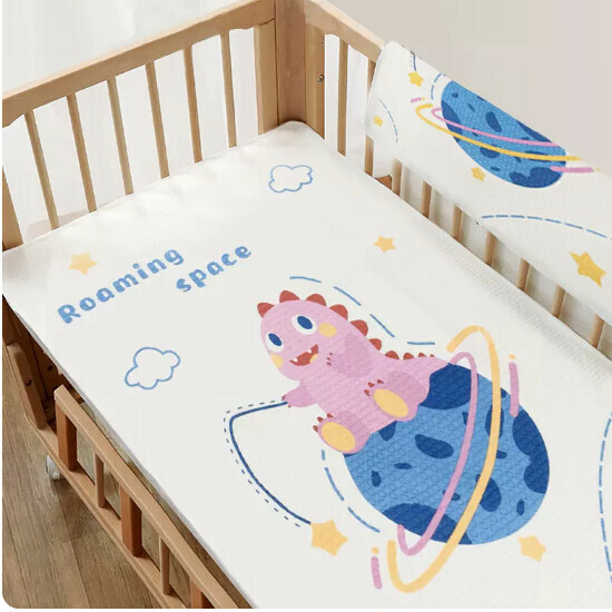Popular baby diaper pad [Dinosaur Planet [Pure Cotton]] Size [30x40cm]