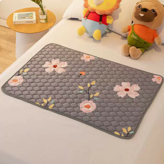 Popular baby changing pad [Peach Blossom Luck] size [60x80cm]