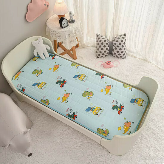Popular crib mattress [Blue Dinosaur [all in one]] size [55*130CM]