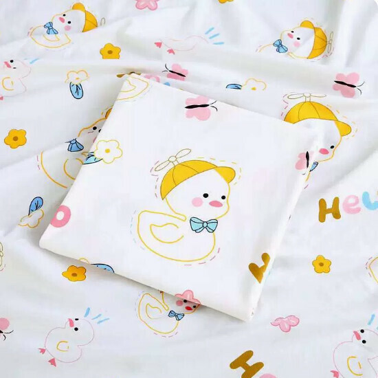 Popular baby quilt [Little Duck] size [85x85cm]