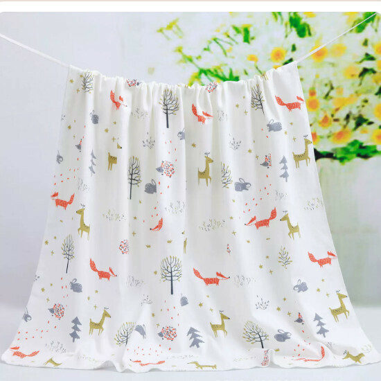 Popular baby quilt [Animal Tree] size [85x85cm]