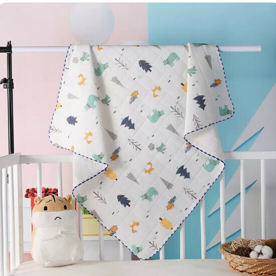 Popular baby delivery room swaddle [Animal Forest] size [85x85cm]
