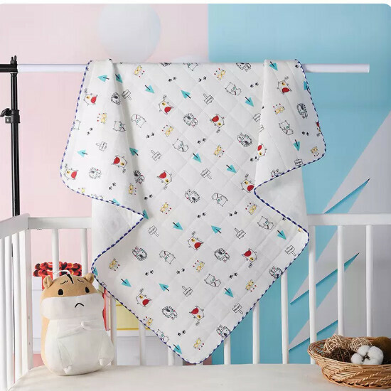 Popular baby delivery room swab [little white bear] size [85x85cm]