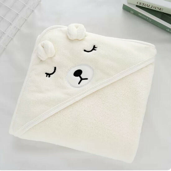 Popular baby quilt [beige bear] size [80x80cm]