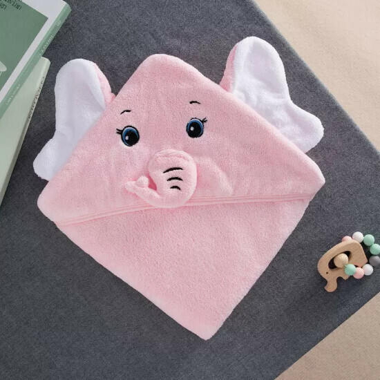 Popular baby quilt [pink elephant] size [80x80cm]