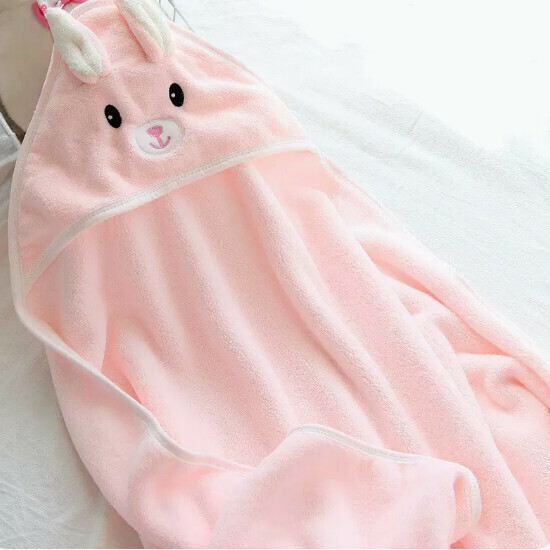 Popular baby quilt [pink bear] size [105x105cm]