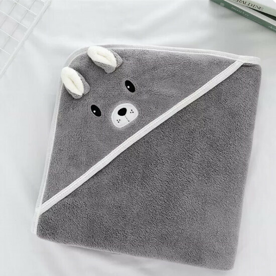 Popular baby quilt [gray puppy] size [105x105cm]