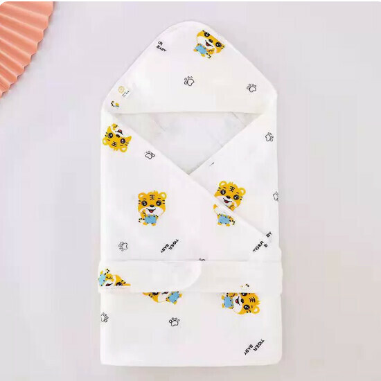 Popular newborn baby hooded quilt [Beibeihu 85*85cm] size