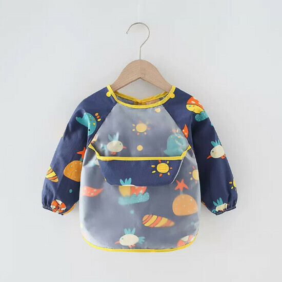 Popular baby bibs/baby drool shoulders [Dark Blue Planet (Doudou style)] [90 yards-110 yards] [Please contact customer service to confirm the delivery size after placing the order]