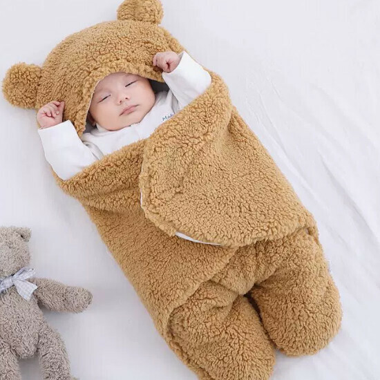 Popular baby quilt [lamb wool quilt] khaki brown size [59-73] [please contact customer service after placing the order to confirm the delivery size]
