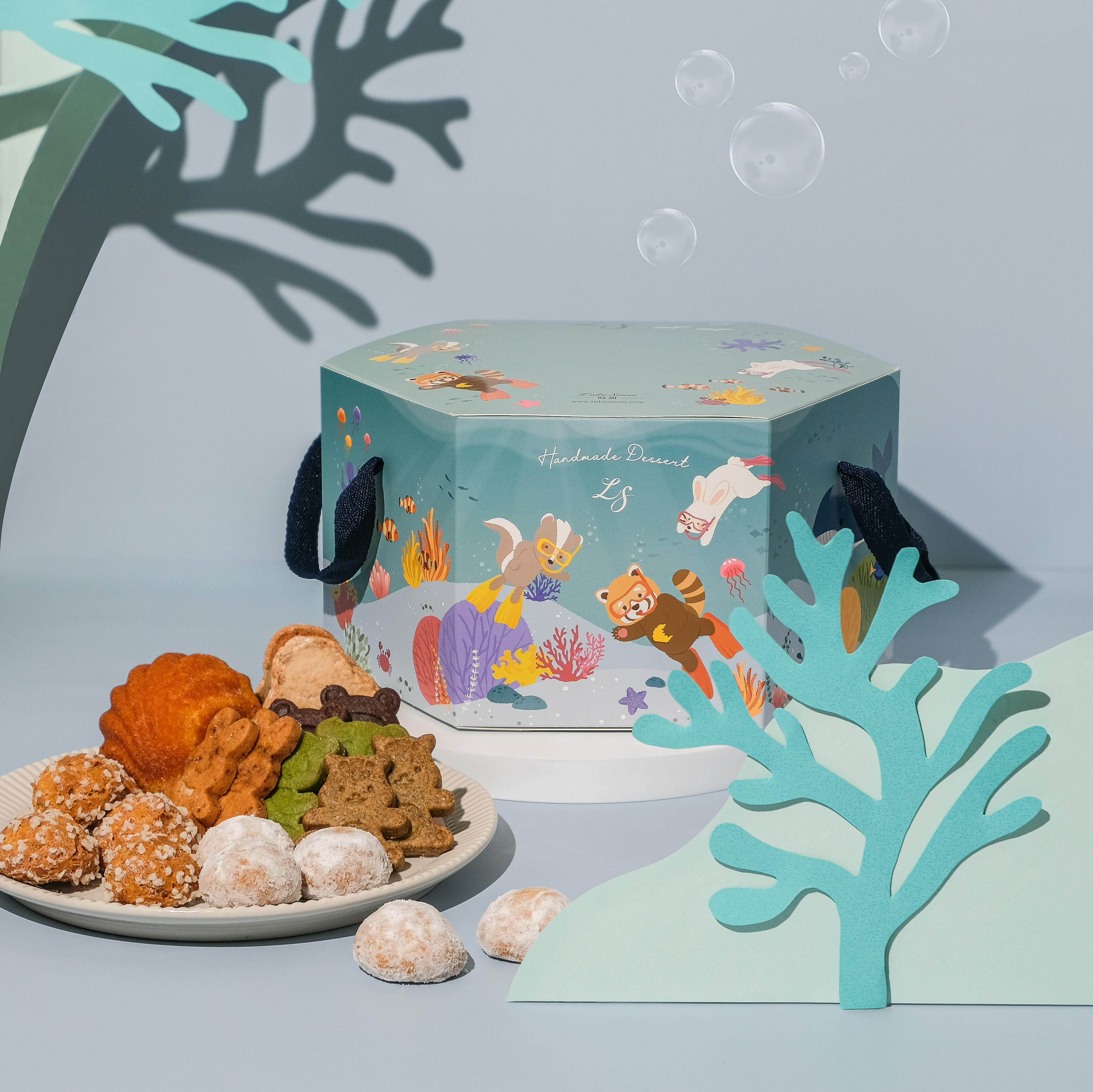 【時甜】海底世界-燒菓子派對-準媽咪試吃版