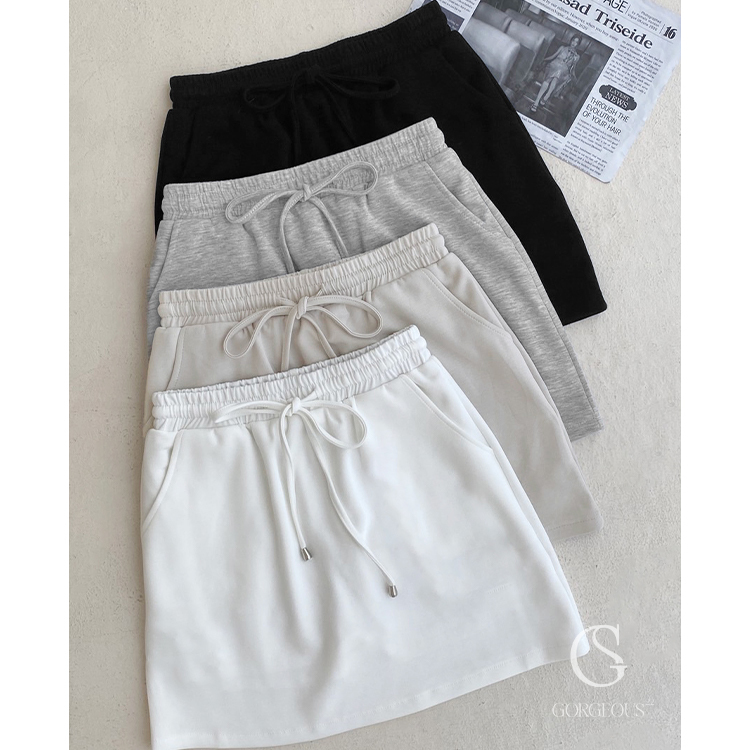 G5778 現貨「為了自己賣的太空A字褲裙」