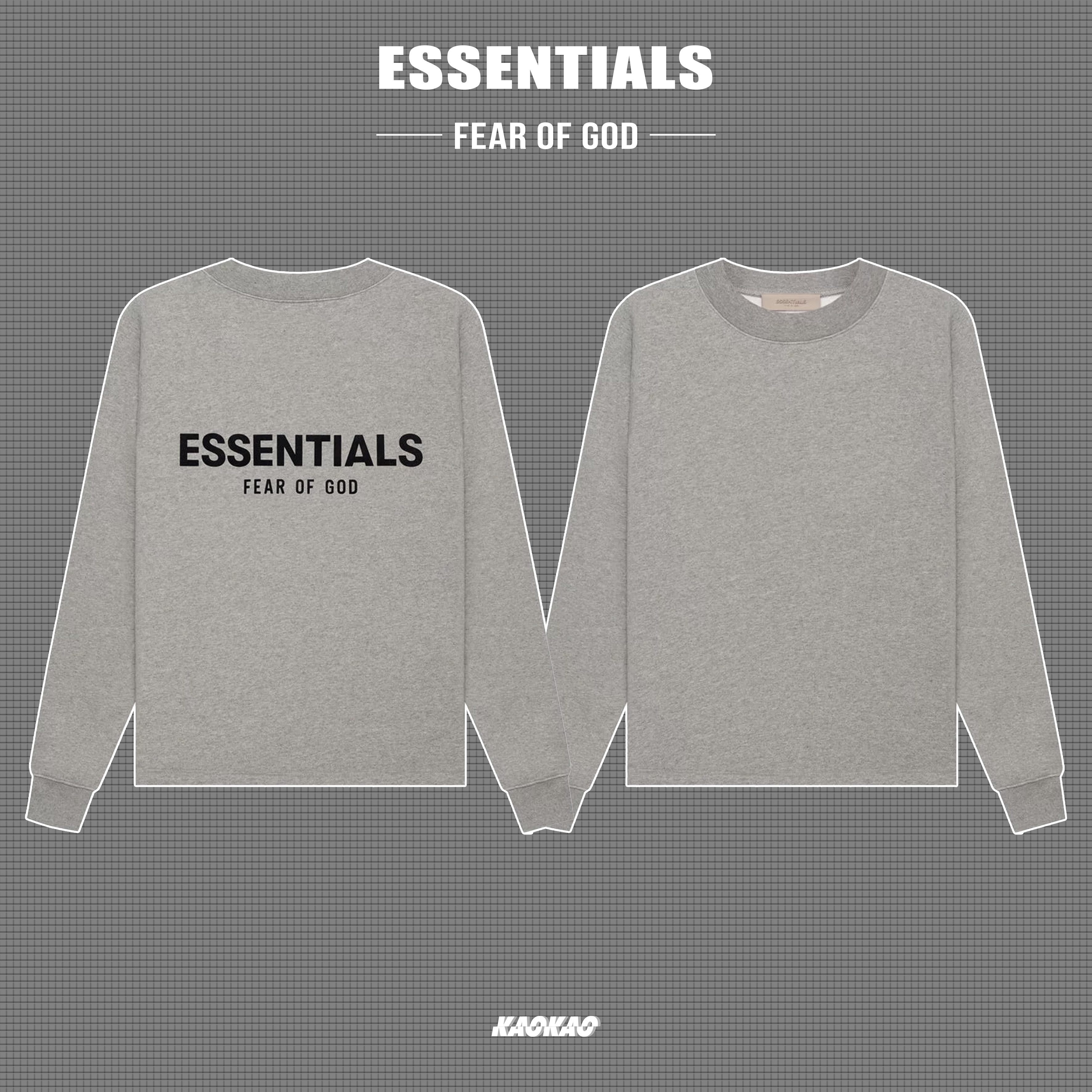 FEAR OF GOD Essentials Relaxed Crewneck 大學TEE【192BT212272F】