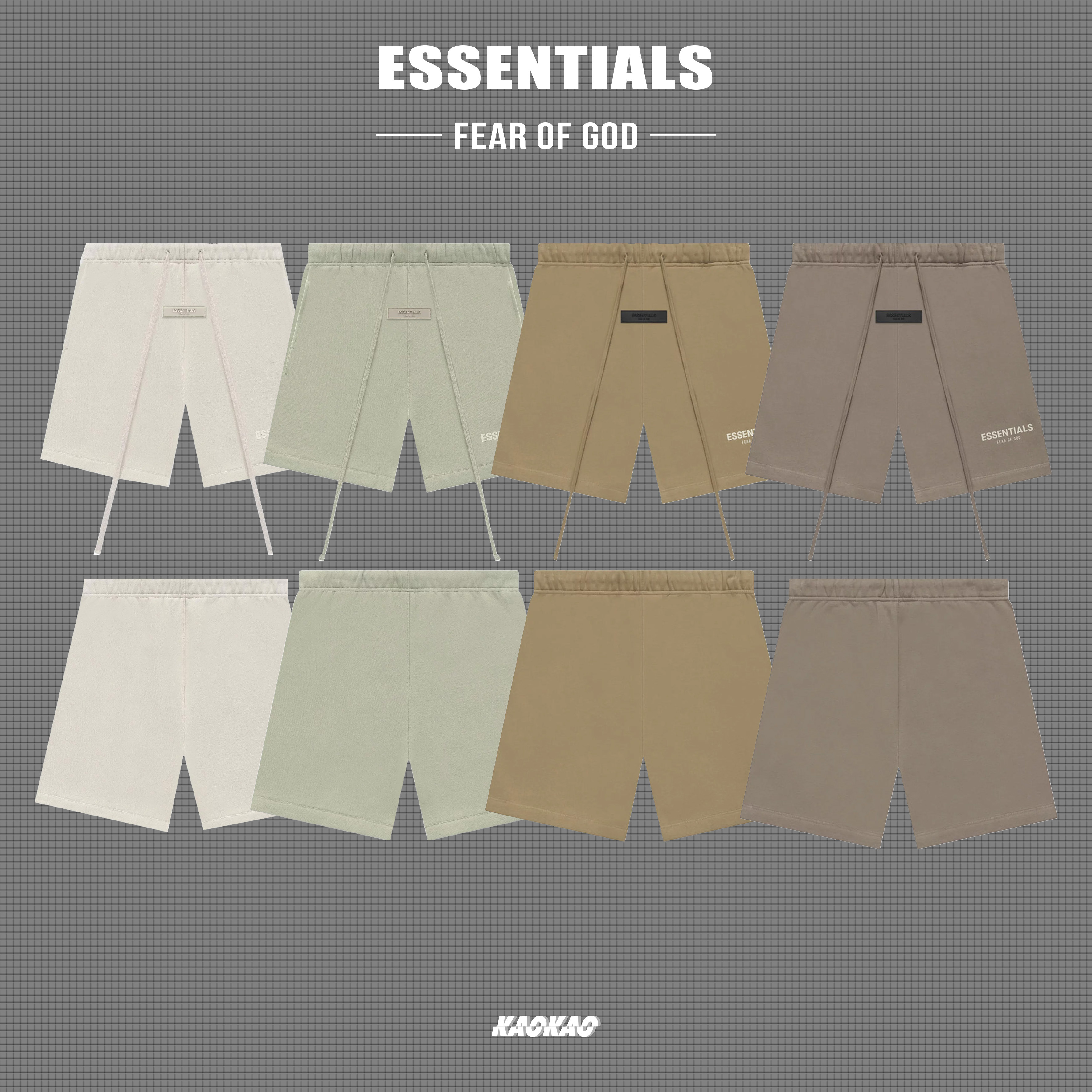 FEAR OF GOD Essentials LOGO 短褲【160BT212004F】