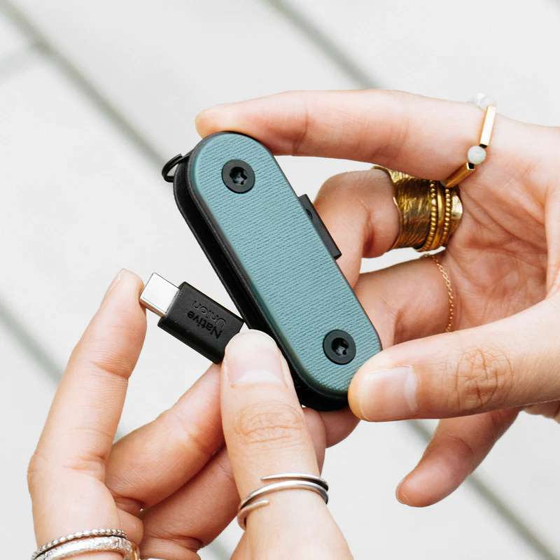 口袋快充充電線 - 石墨綠 - [C+C]