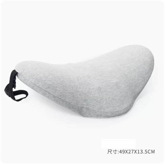 Hot push lumbar cushion [light gray] [49*27*13.5cm]