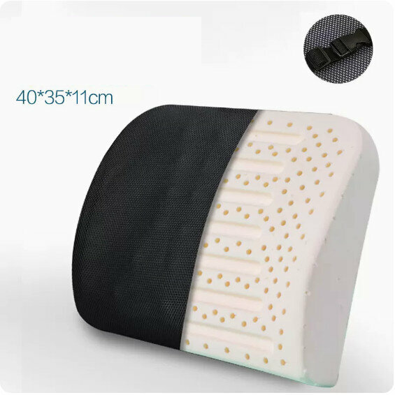 Hot push waist cushion [second generation latex mesh black]