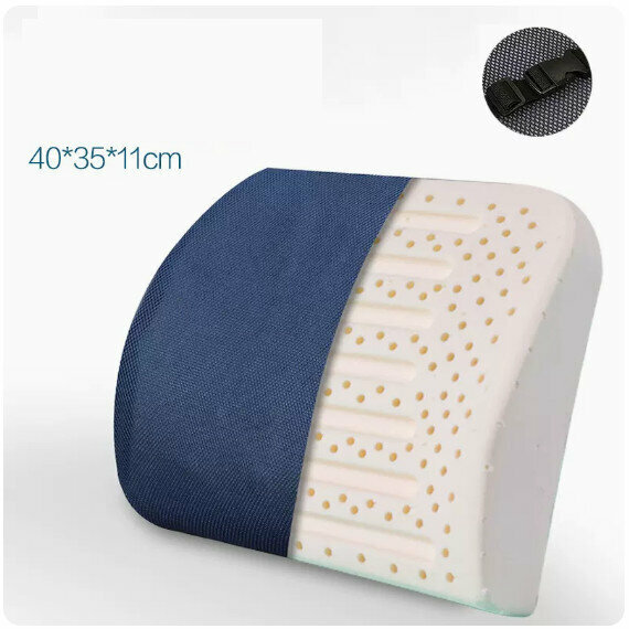 Hot push waist cushion [second generation latex mesh navy]