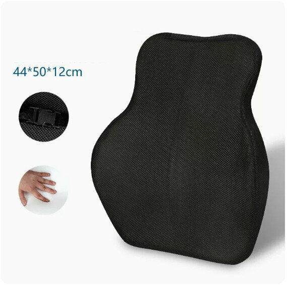 Hot push waist cushion [seven generations of mesh black]