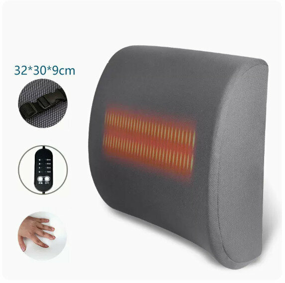 Hot push waist cushion [hot compress mesh gray]