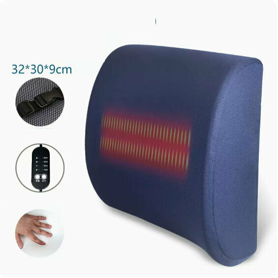 Hot push waist cushion [hot compress mesh navy]
