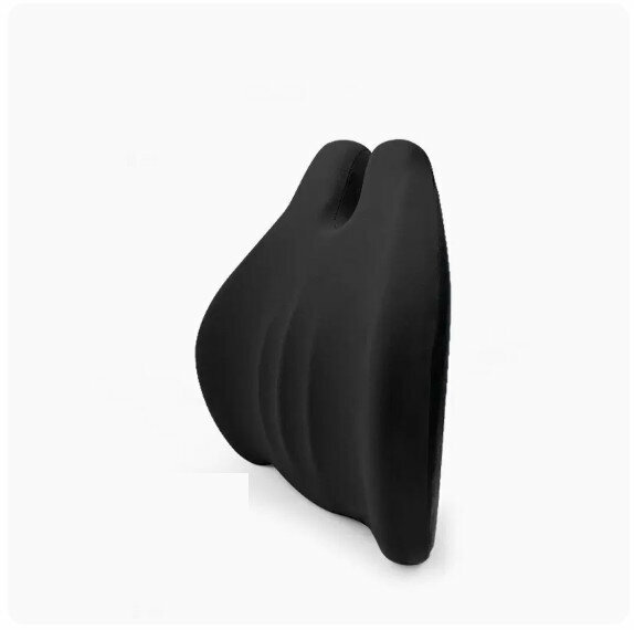 Hot recommended lumbar support [horn waist support black] [41*11*32CM]