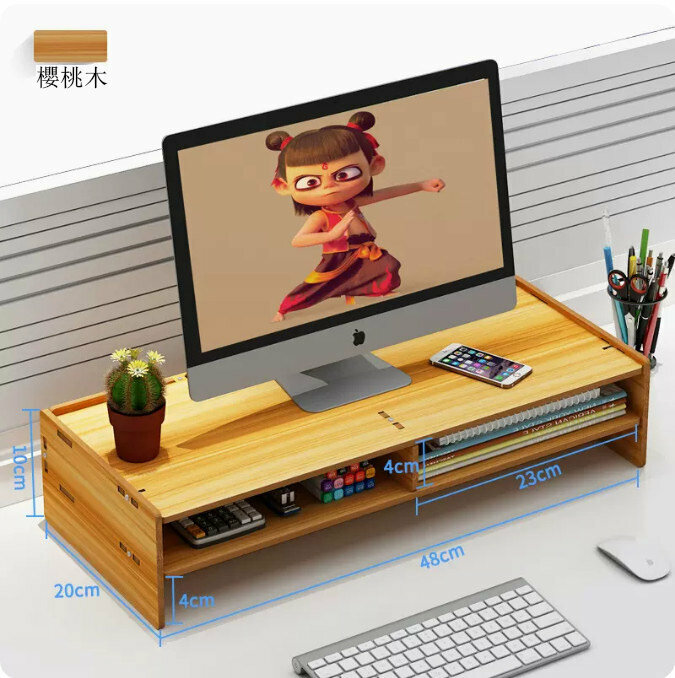 Hot recommended computer elevated stand (X01 walnut)