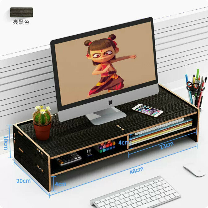 Hot recommended computer elevated stand (X01 black)