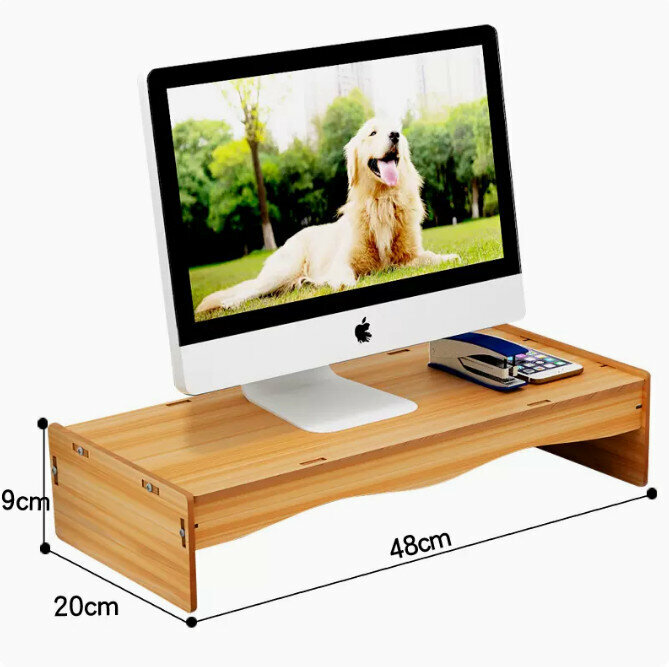 Hot recommended computer elevated stand (NPC01 walnut)