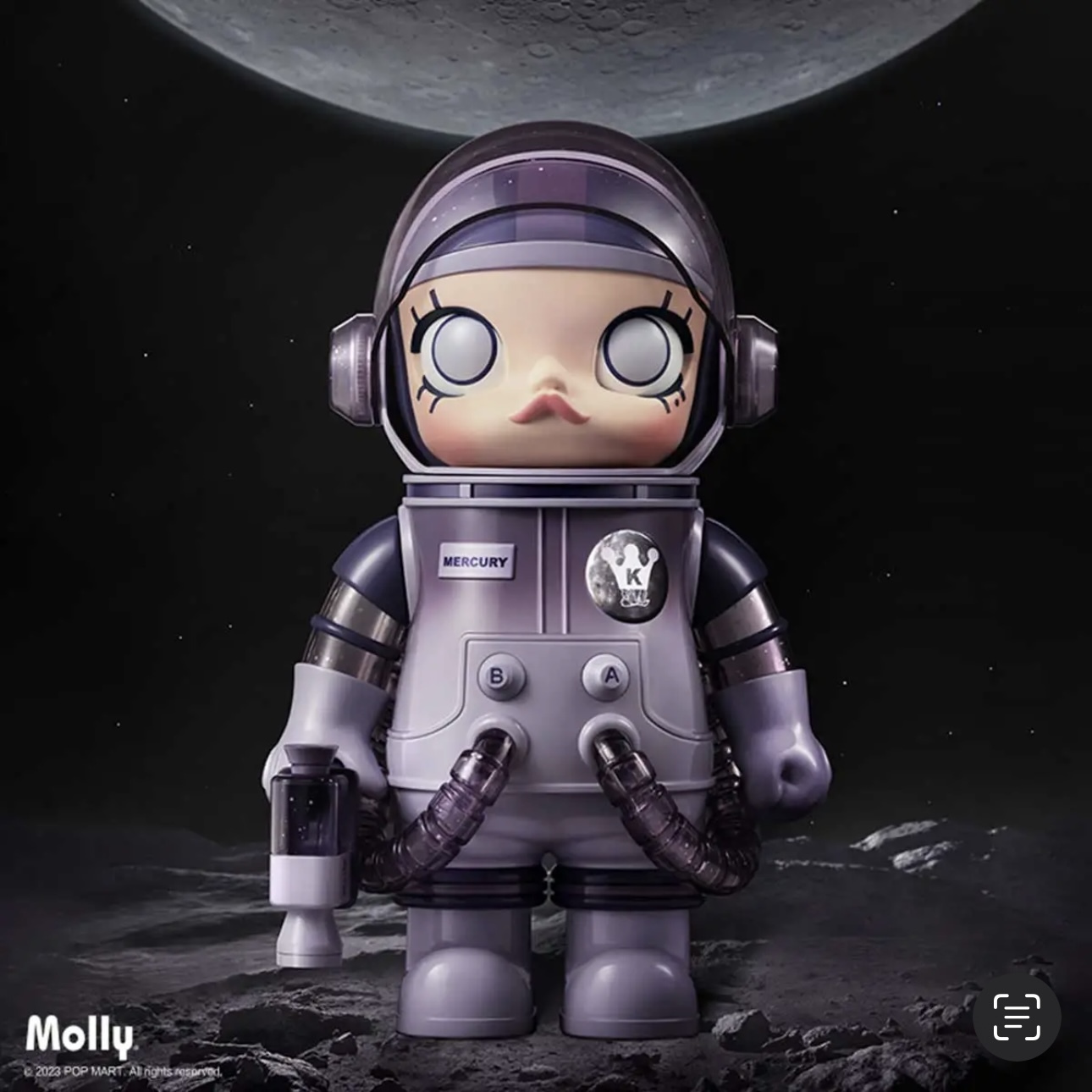 POPMART 泡泡瑪特 MEGA SPACE MOLLY 400% 星球系列手辦 盲盒公仔