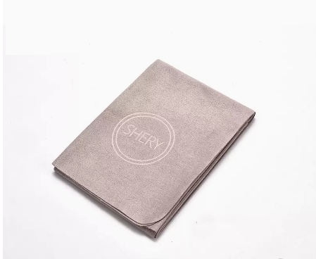 Popular glasses cloth (40cm*40cm large glasses cloth gray [free regular glasses cloth_glasses cleaning fluid])