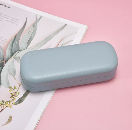 Popular glasses case (glacier blue (comes with lens cloth + cleaning fluid))