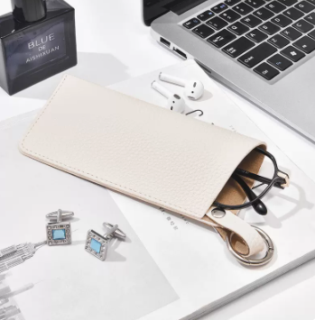 Popular glasses bag (beige)